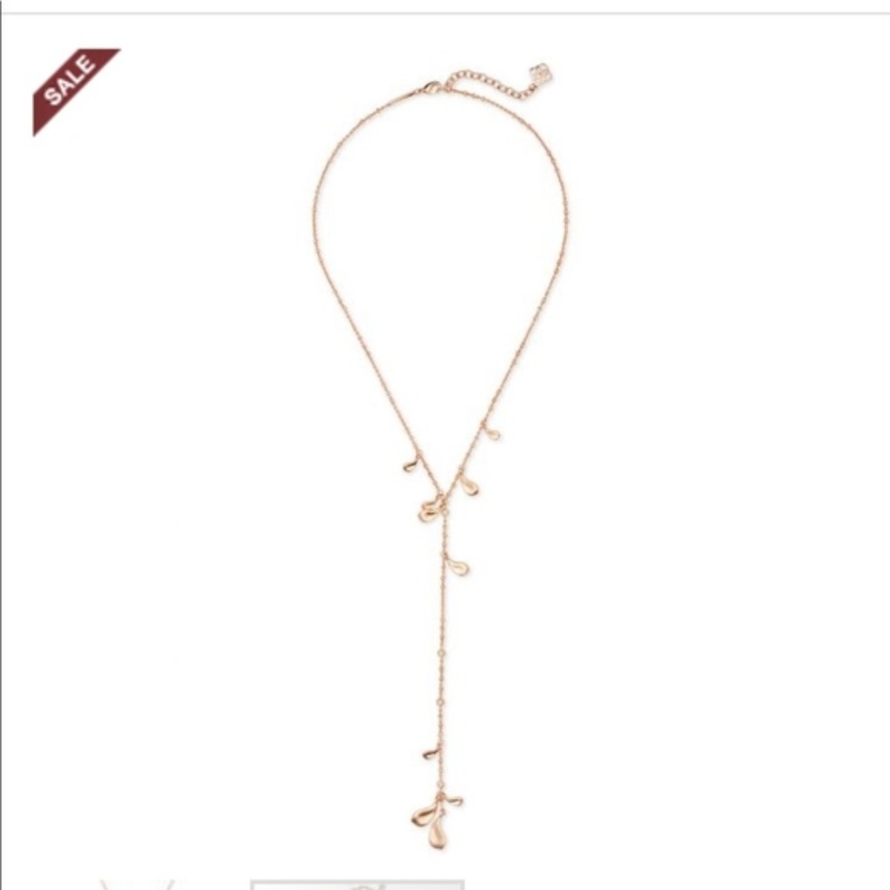 Authentic KENDRA SCOTT Quincy Lariat Necklace